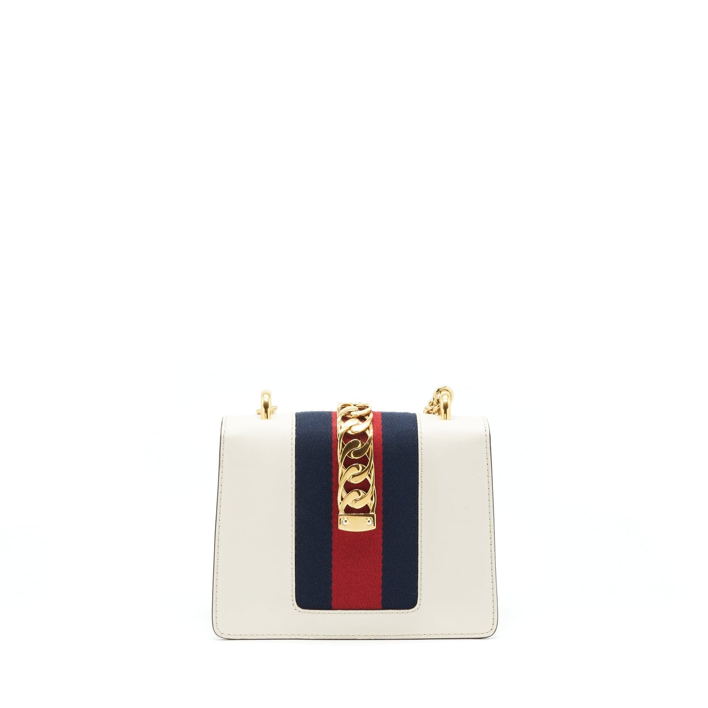 Gucci Mini Sylvie Chain Bag White