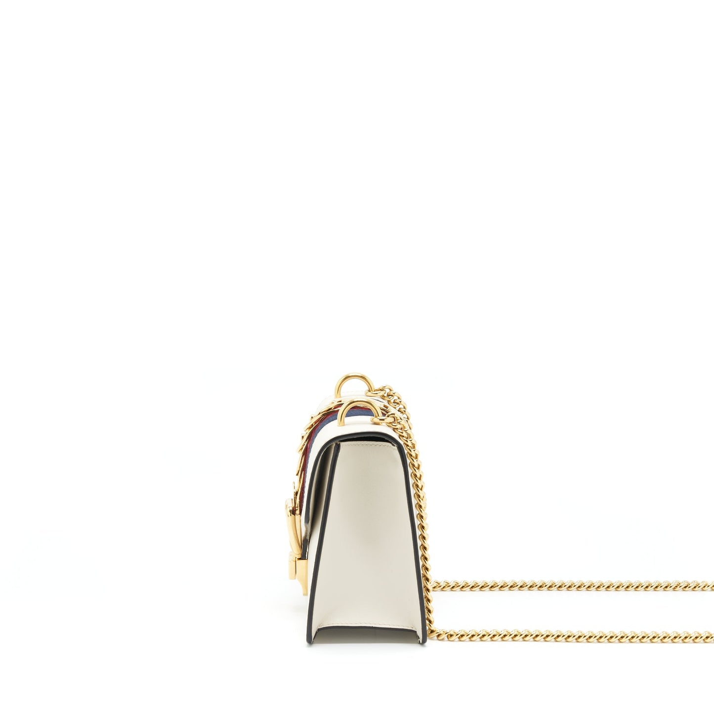 Gucci Mini Sylvie Chain Bag White
