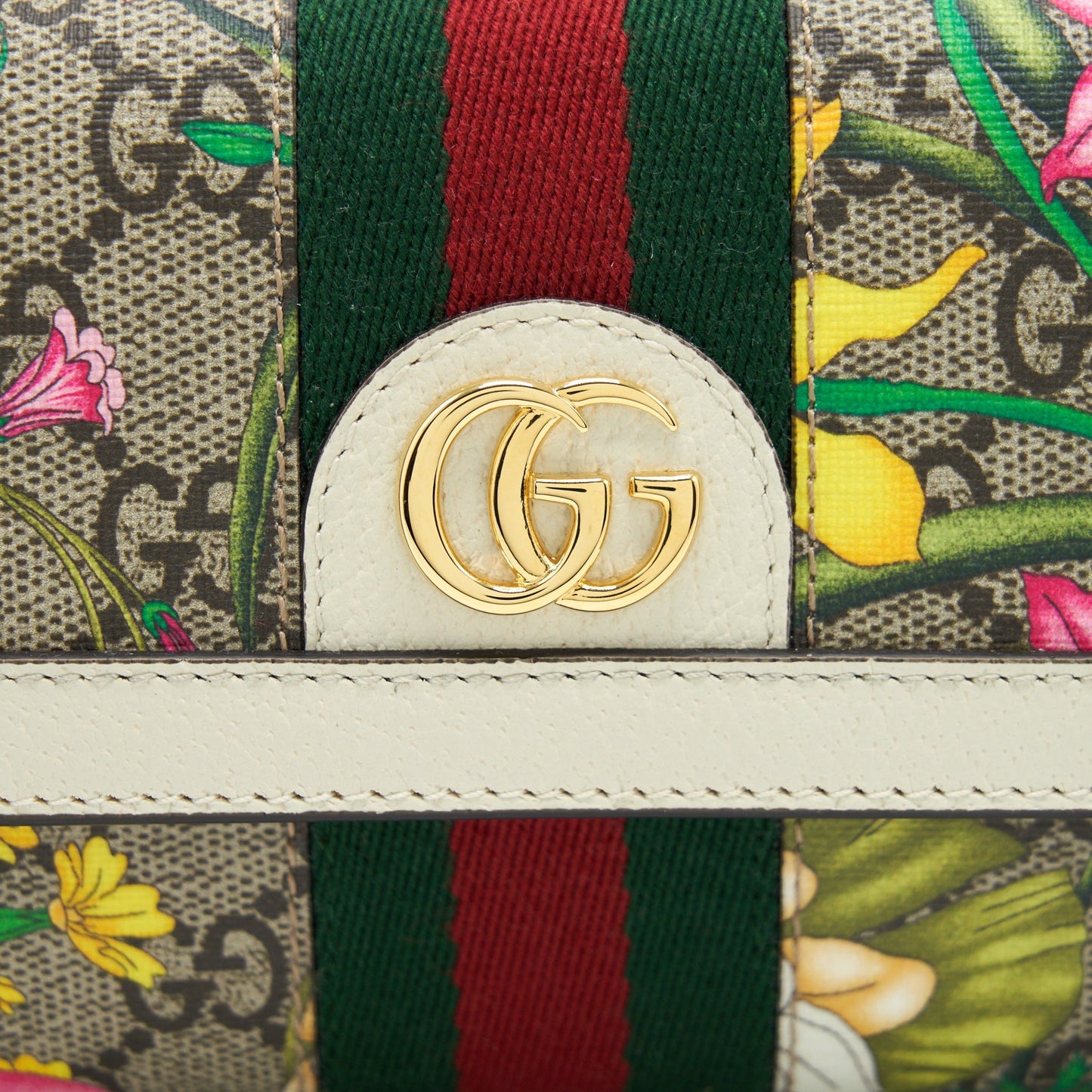 Gucci Flower Long Wallet Multicolour