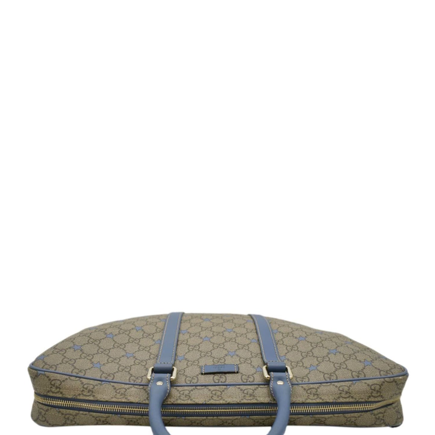 GUCCI GG Supreme Stars Briefcase Bag Beige