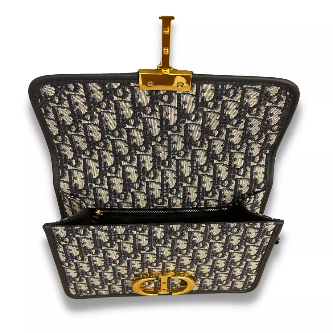 DIOR OBLIQUE JACQUARD 30 MONTAIGNE BAG