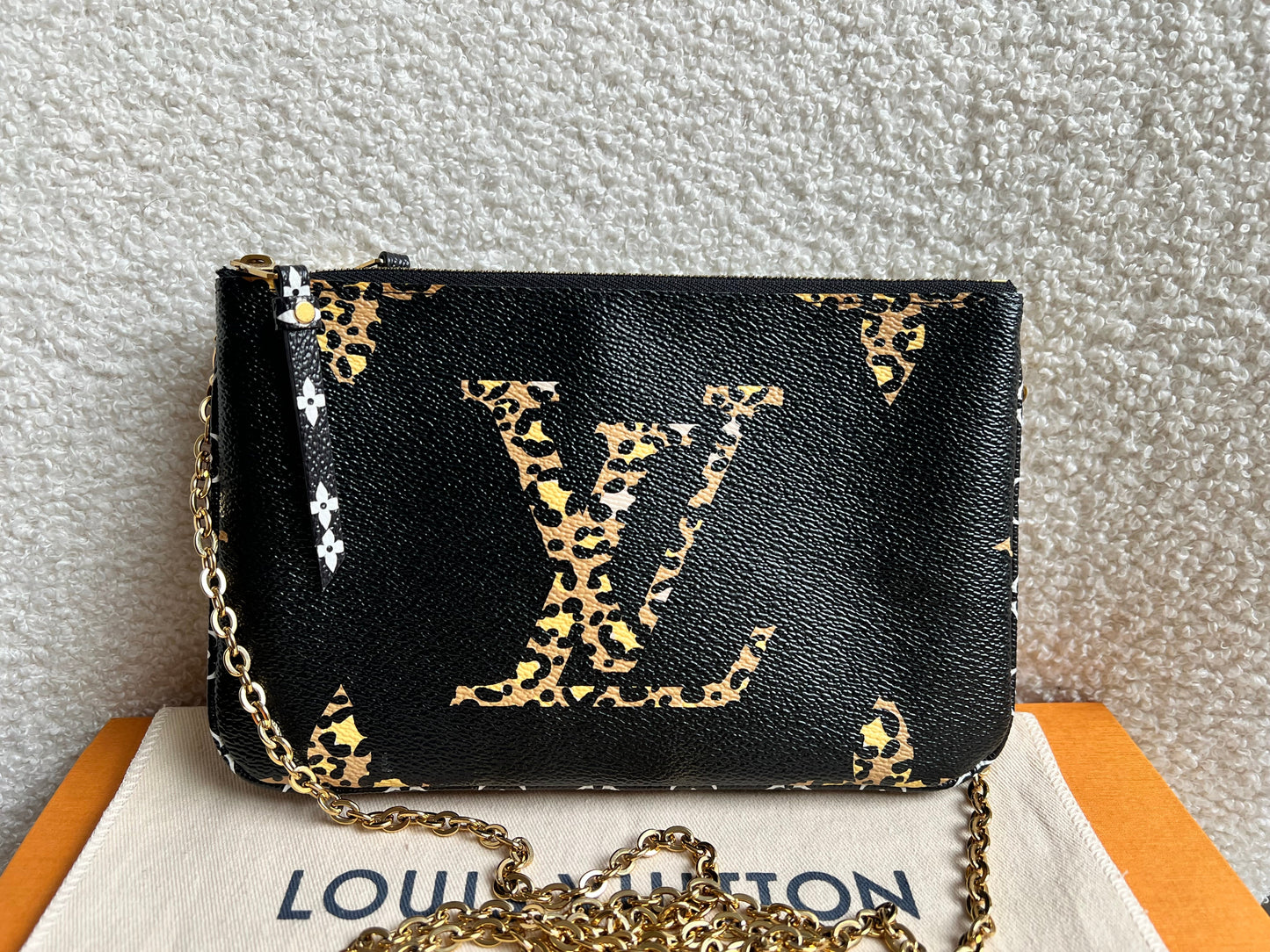 Louis Vuitton Jungle Print Double Pochette