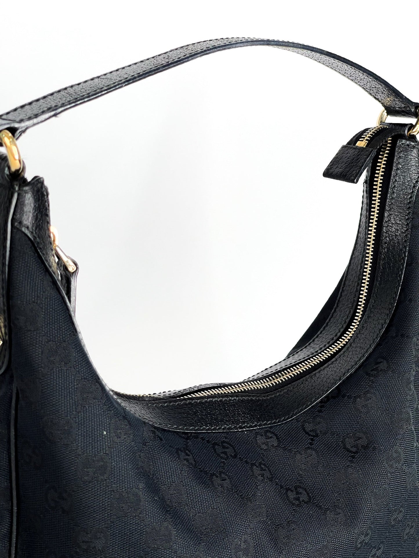 Gucci GG Monogram Canvas Hobo Bag