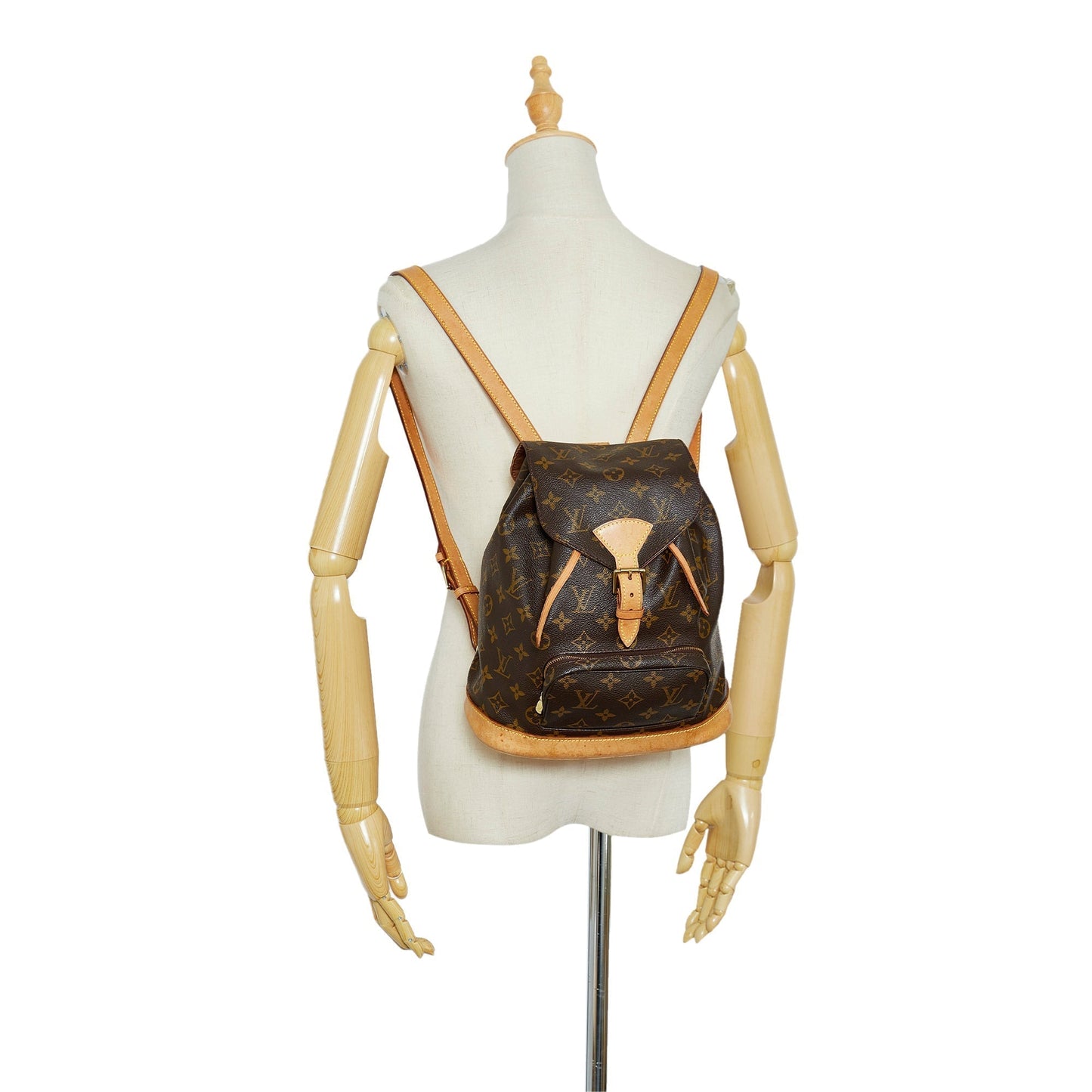 LOUIS VUITTON Monogram Montsouris MM Backpack