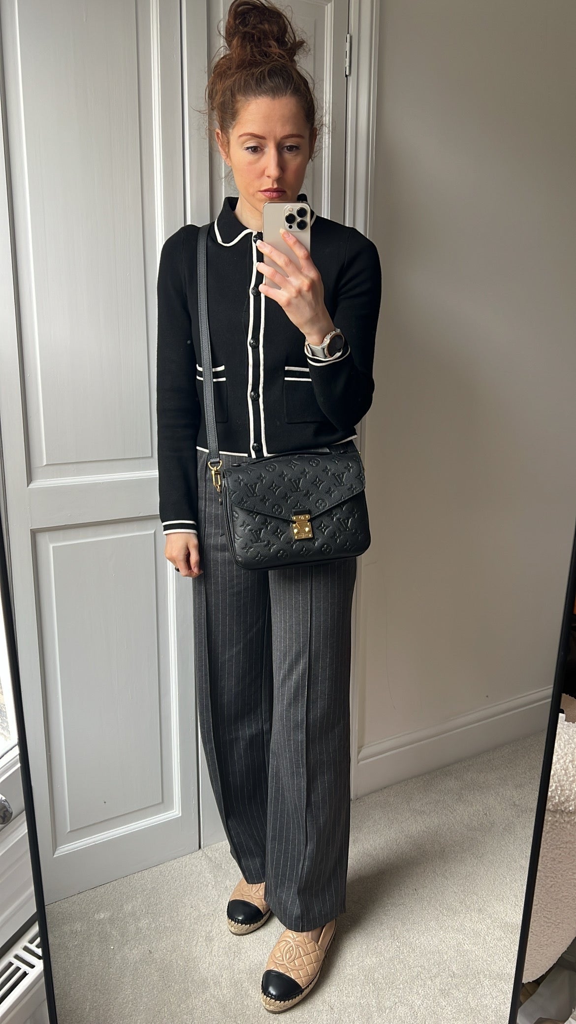 Louis Vuitton Pochette Metis Black Empreinte (RRP £2,200)