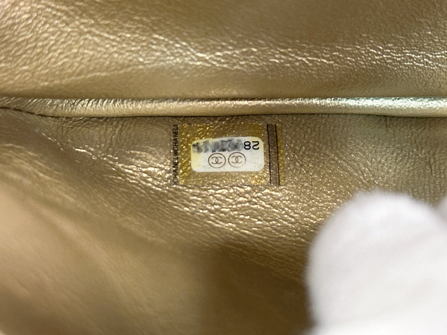 CHANEL 19A BLACK ALL ABOUT CHAINS PEARL FANNY PACK BAG GHW 2806 holo card