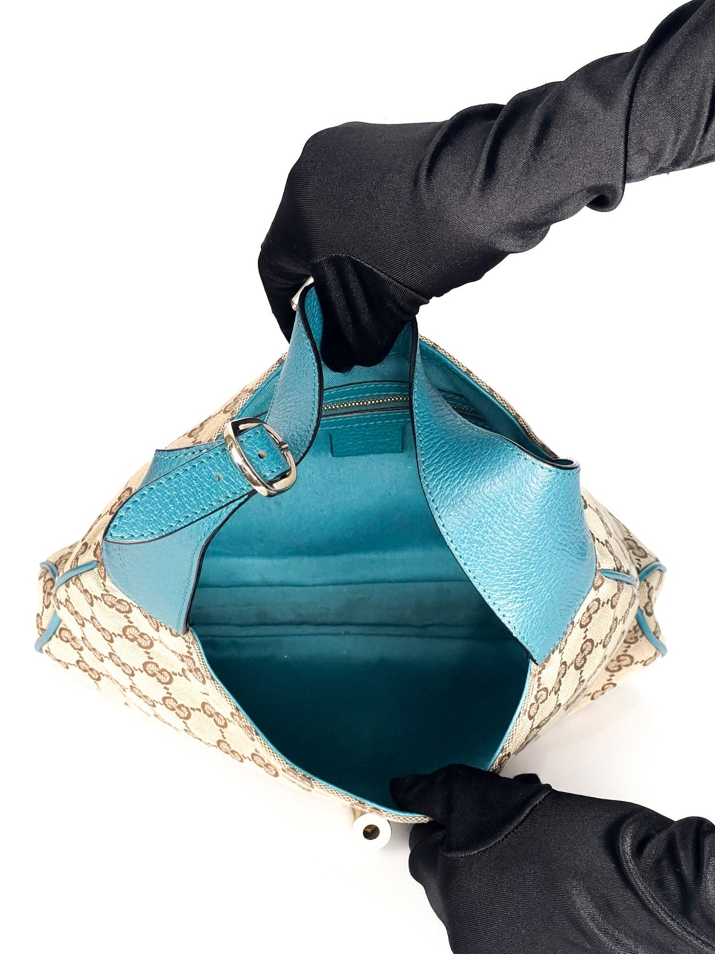 Gucci Vintage GG Canvas Jackie Small