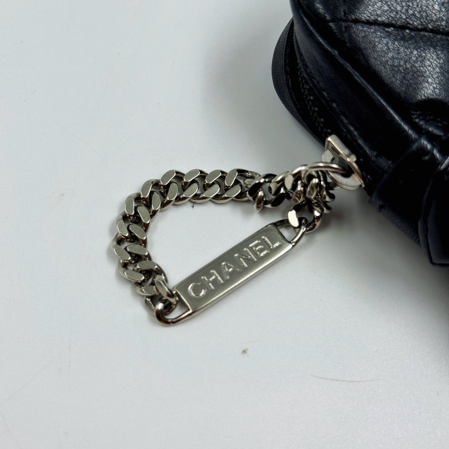 Chanel Black Logo Cambon Case TWS