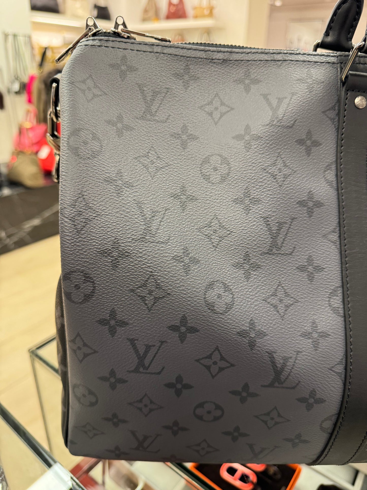 Louis Vuitton Keepall Bandouliere Monogram Eclipse Rev 50