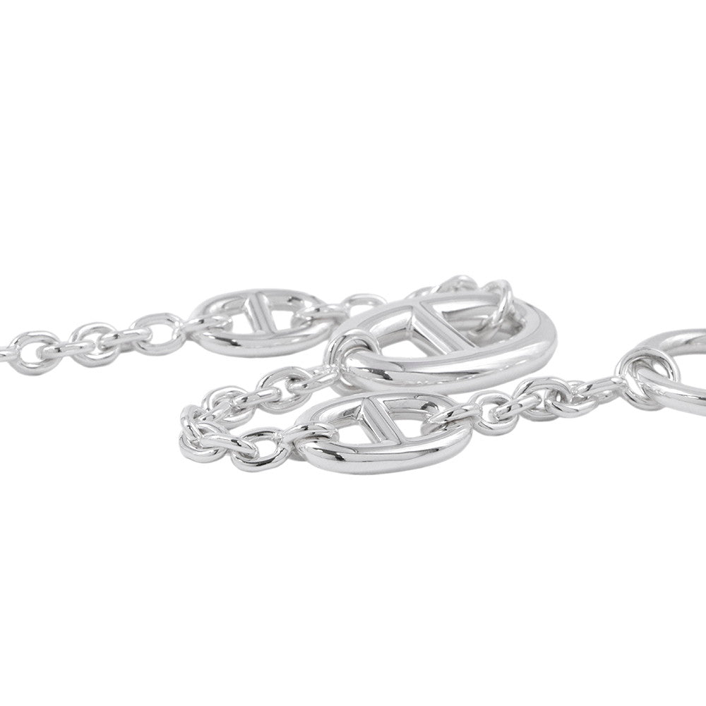 HERMES Chaine d'Ancre Farandole Bracelet Size SH SV925