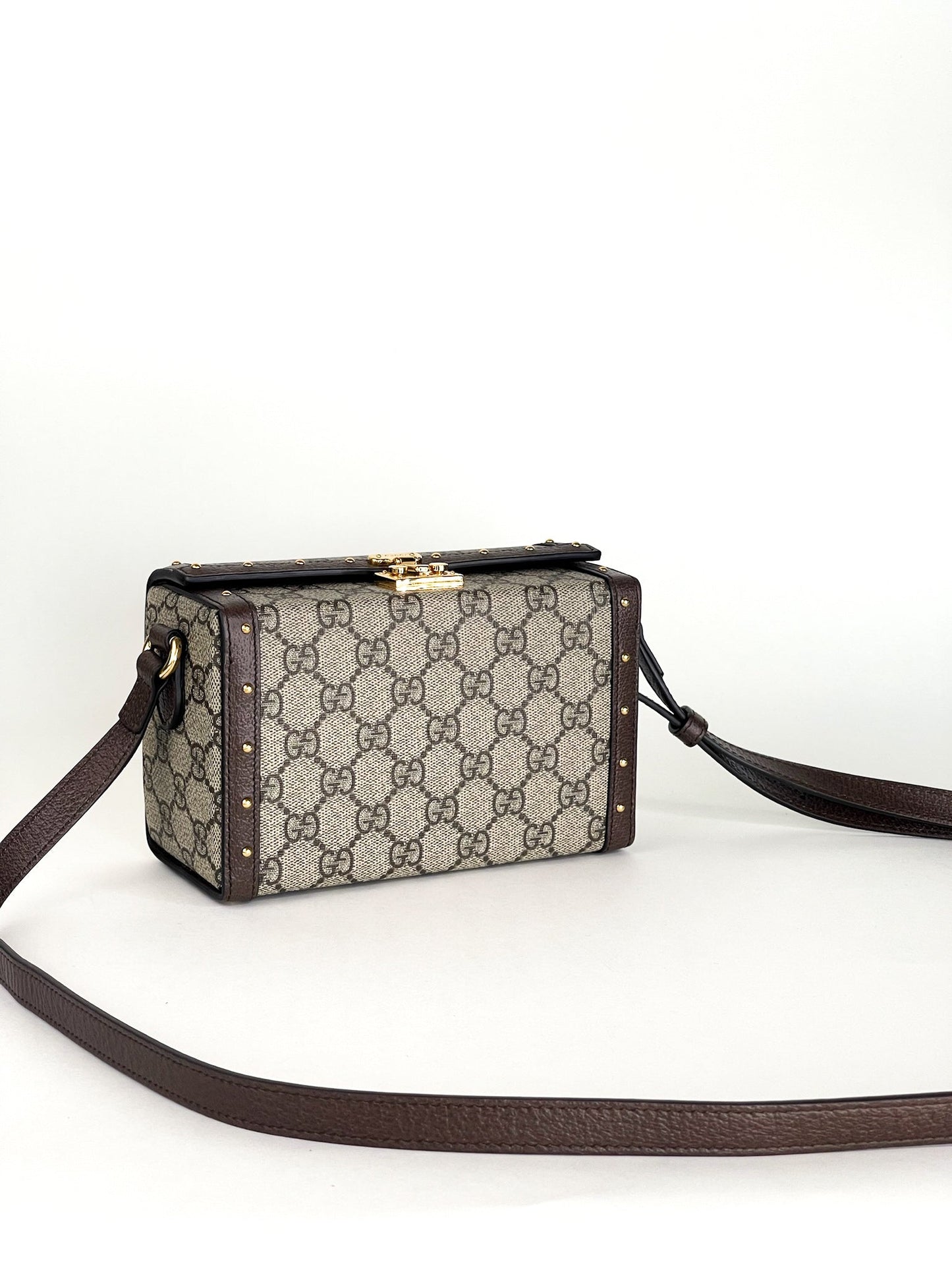 Gucci GG Supreme Trunk Bag