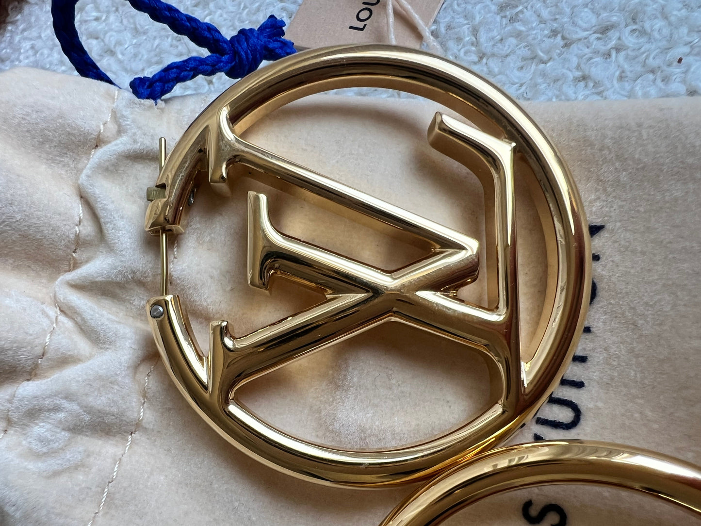 Louis Vuitton Hoop Earrings (RRP £495)