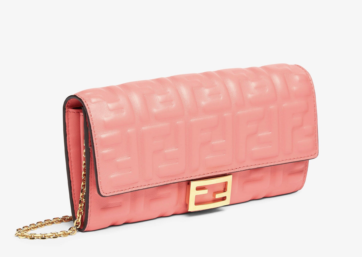FENDI BAGUETTE WALLET ON A CHAIN