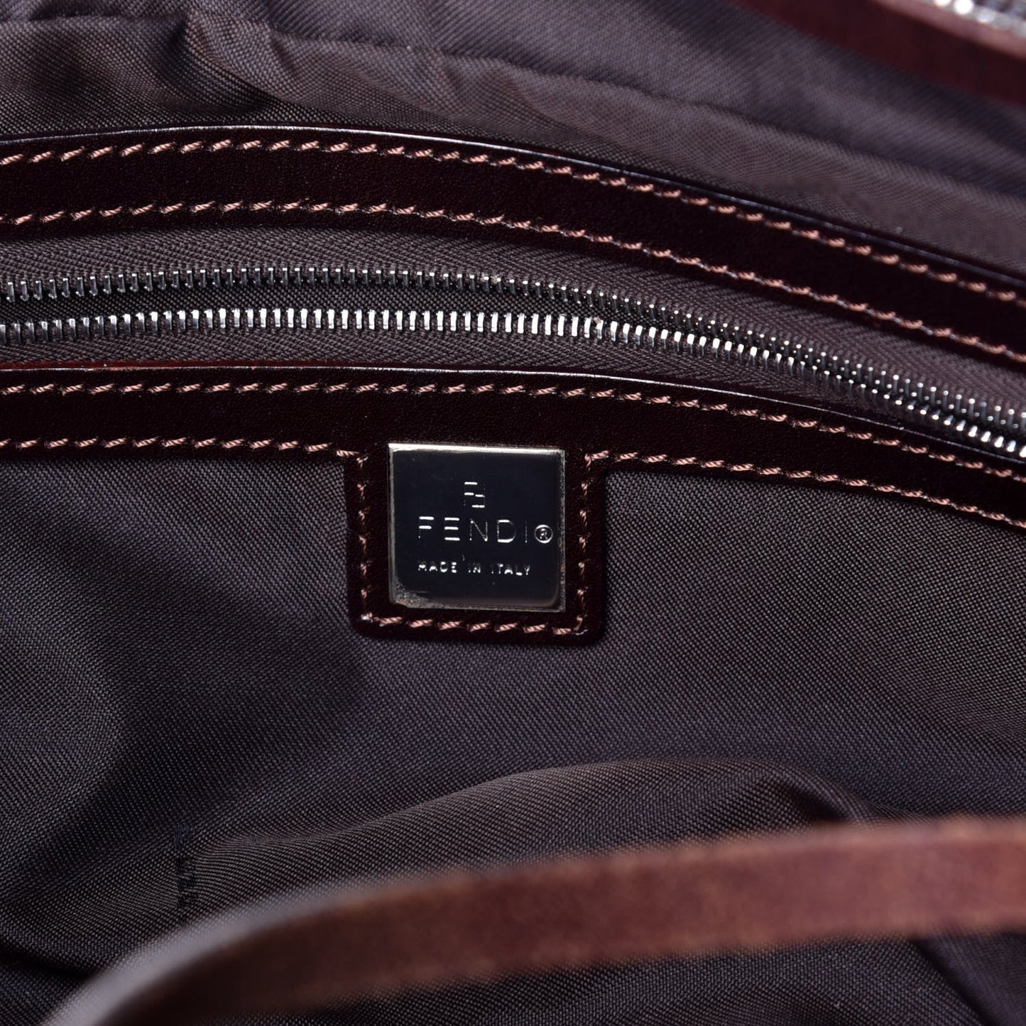 FENDI FF ZUCCA BOSTON BAG