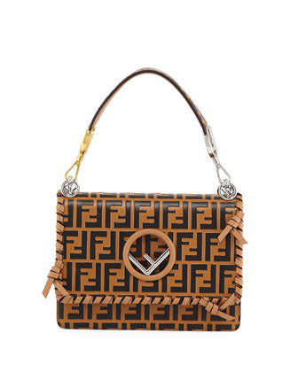 FENDI KAN I FF ZUCCA SHOULDER BAG