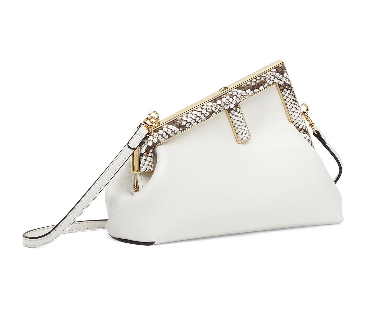 FENDI SMALL FENDI FIRST NAPPA LEATHER BAG