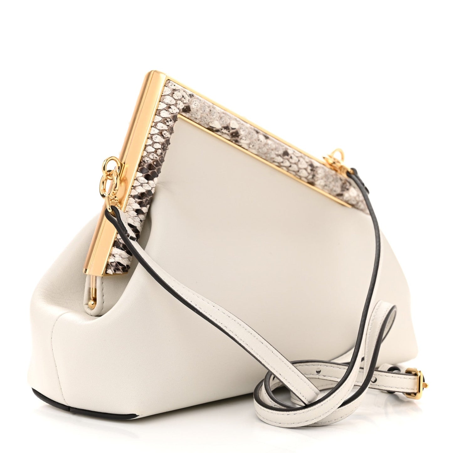 FENDI SMALL FENDI FIRST NAPPA LEATHER BAG