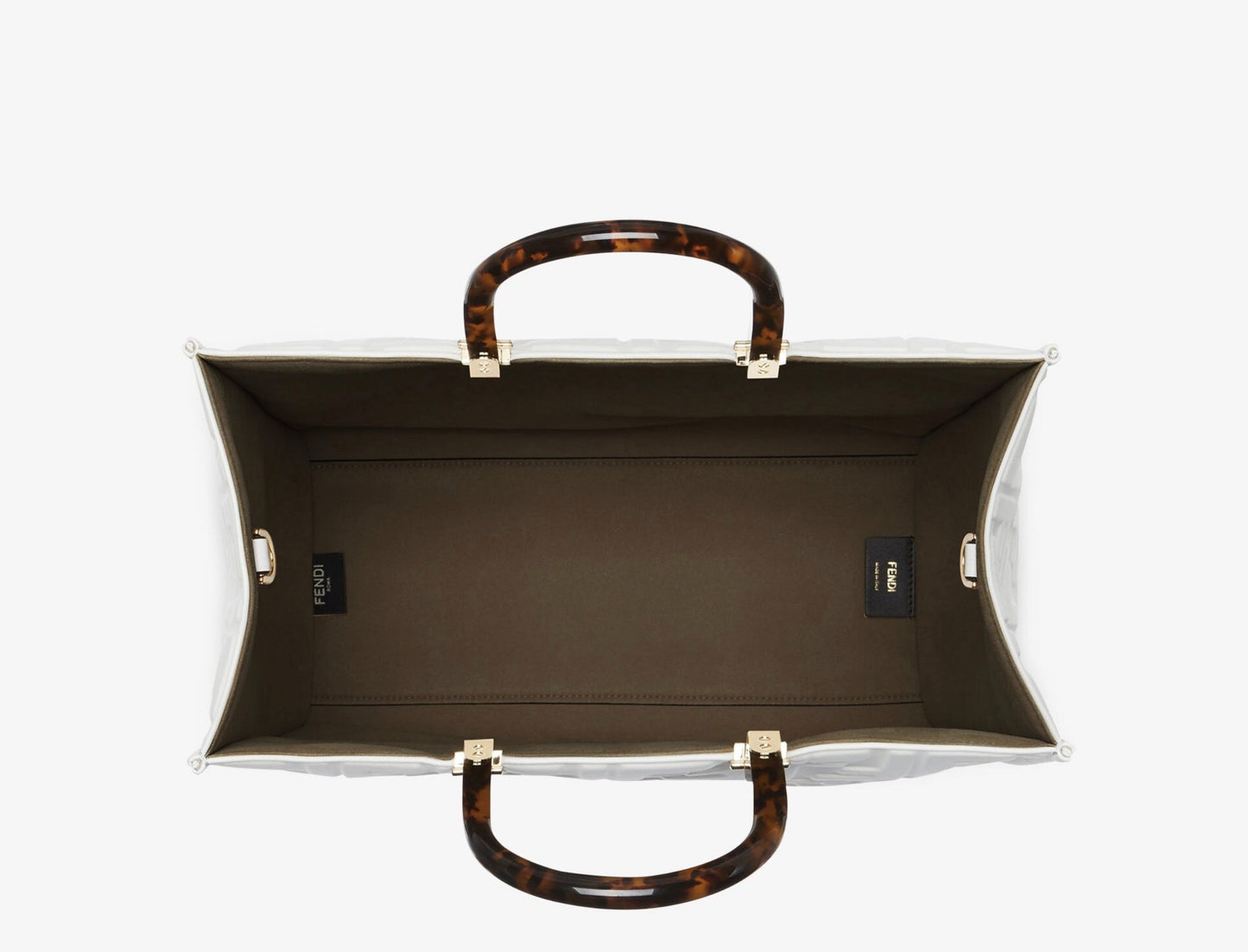 FENDI SUNSHINE MEDIUM LEATHER TOTE BAG