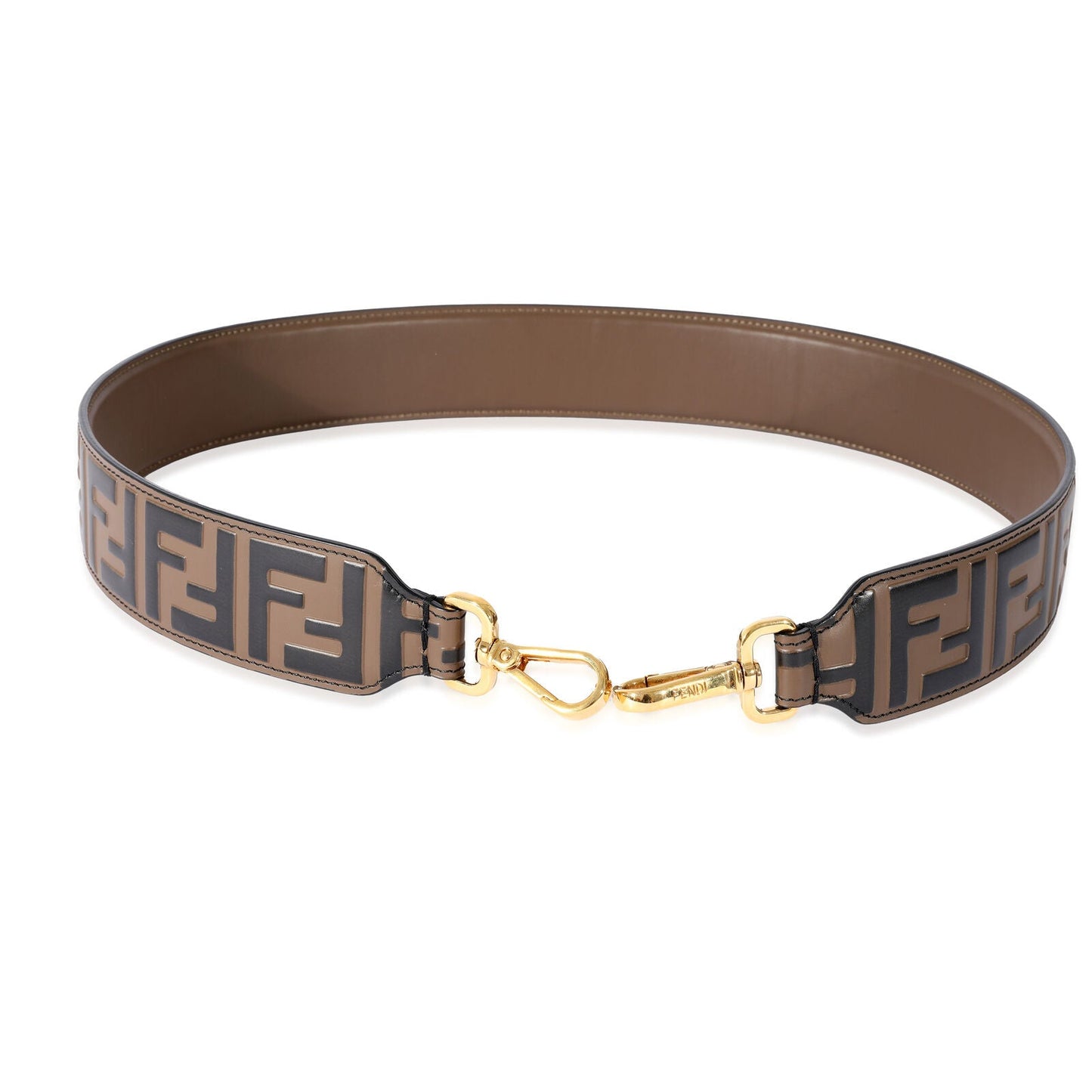 FENDI VITELLO ZUCCA FF BAG STRAP