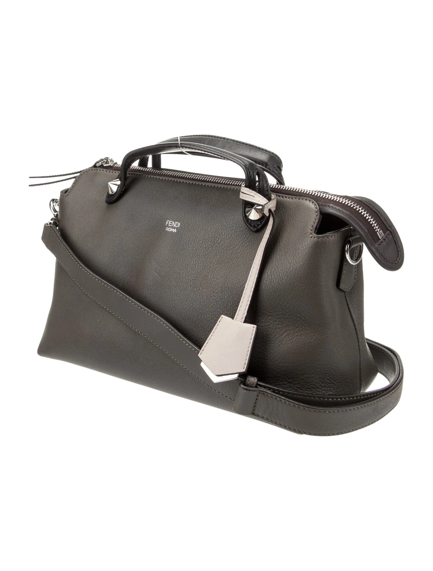 FENDI VITELLO DOLCE CALFSKIN LEATHER BY THE WAY SHOULDER BAG