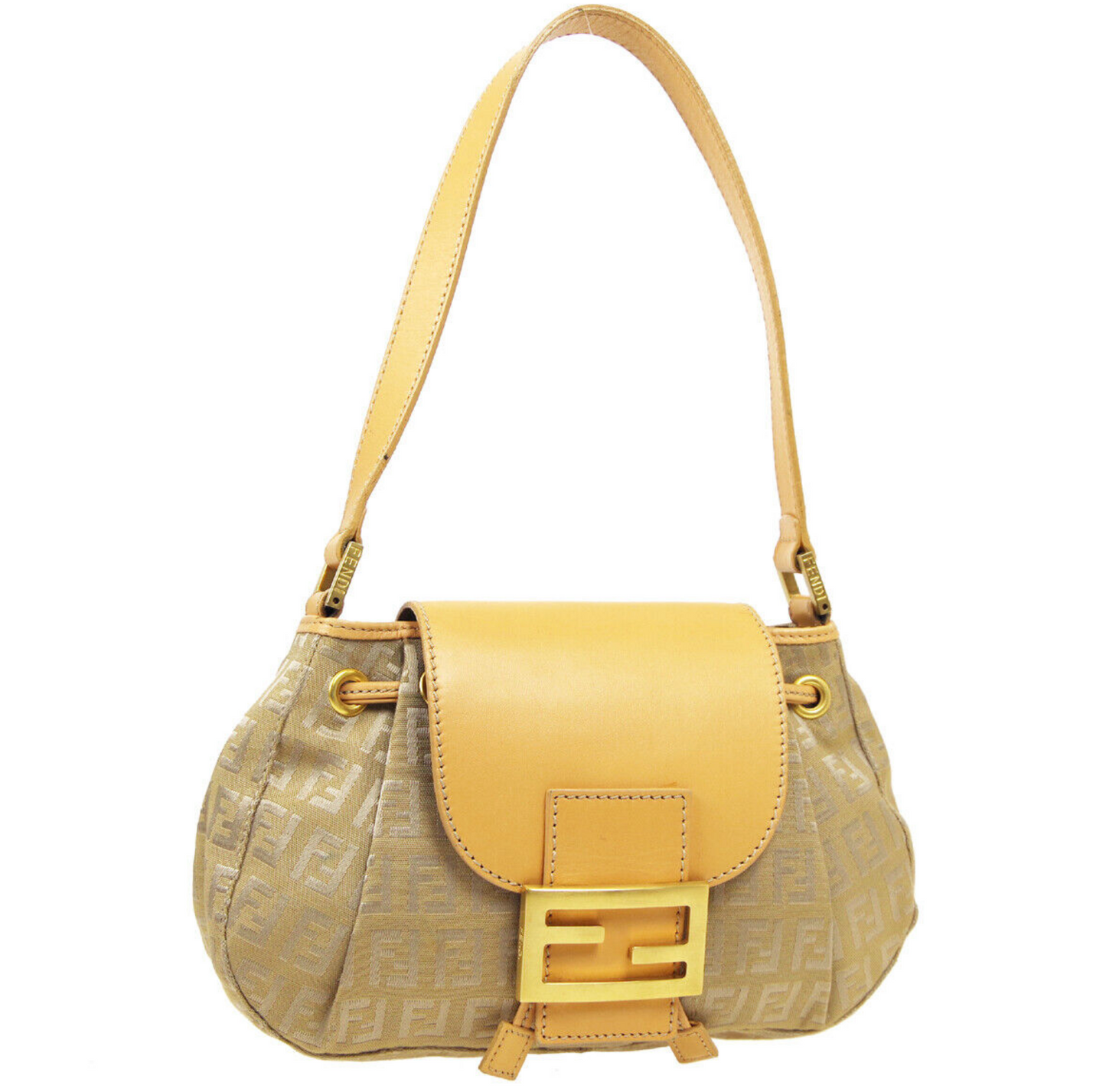 FENDI ZUCCHINO VINTAGE SATCHEL BAG
