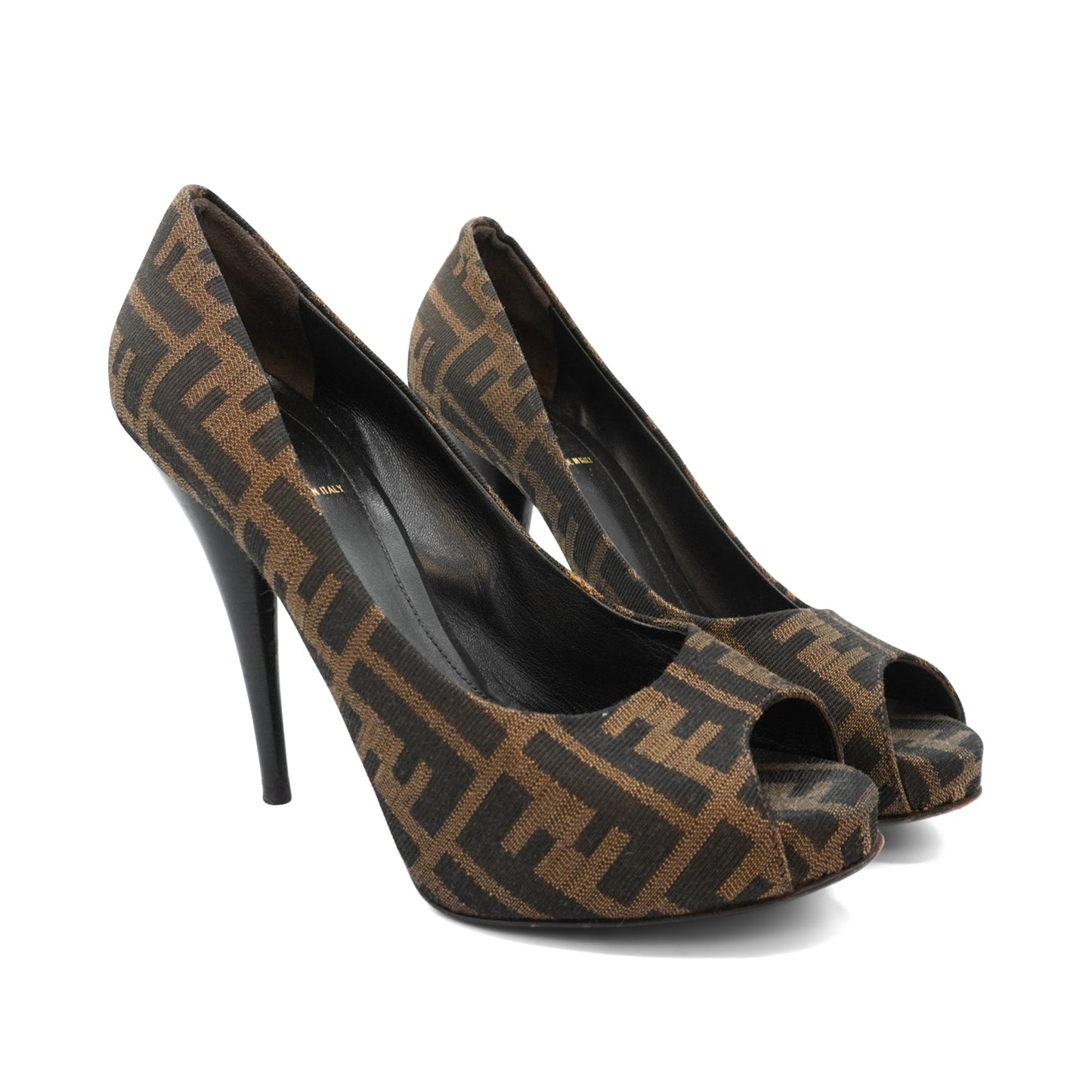 Fendi Fendi 'Zucca FF Logo' Pumps - Women's 39.5