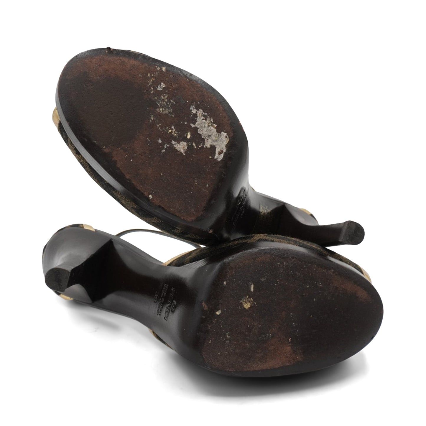 Fendi 'Zucca FF Logo' Pumps - Women's 39