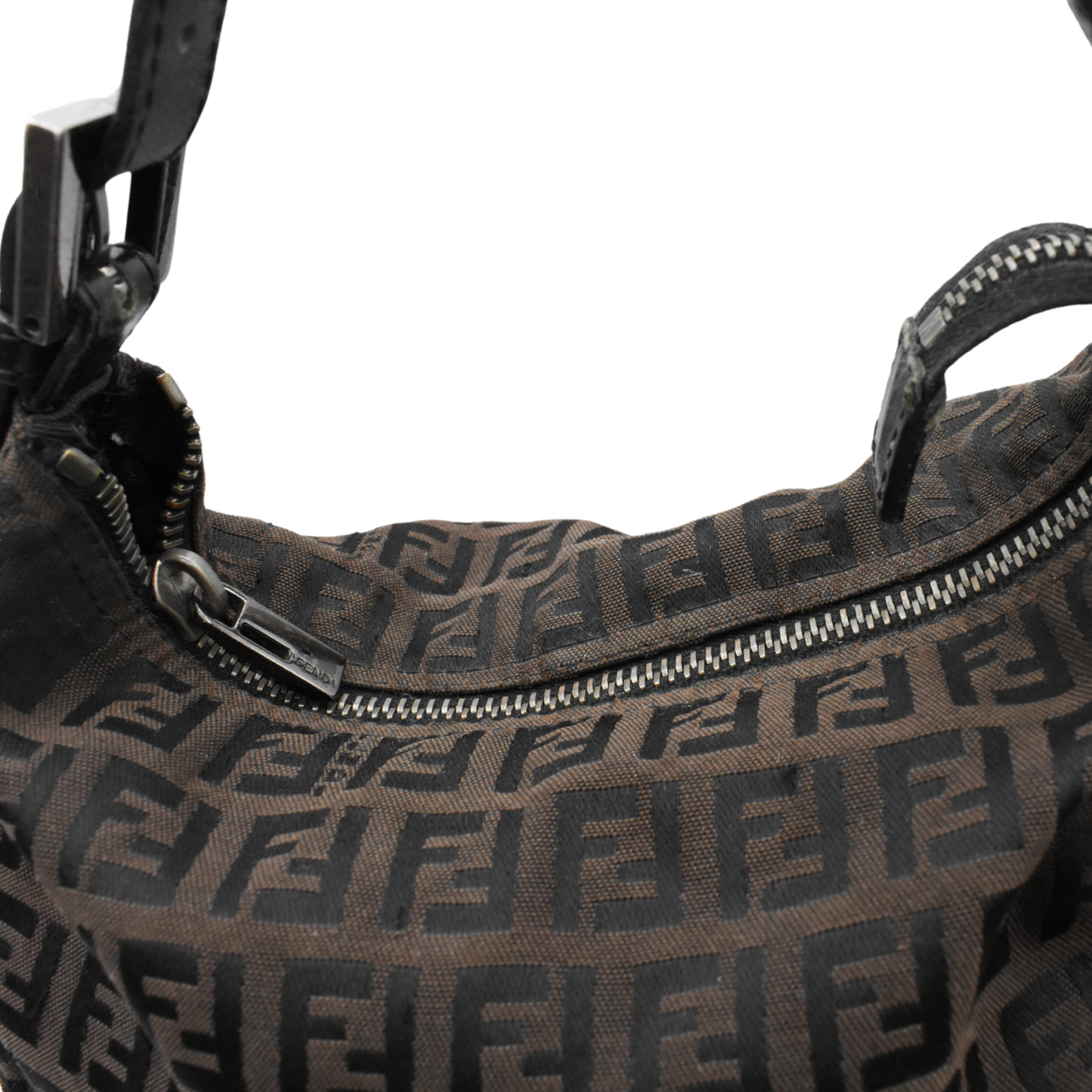 Fendi Zucchino Top Handle Bag