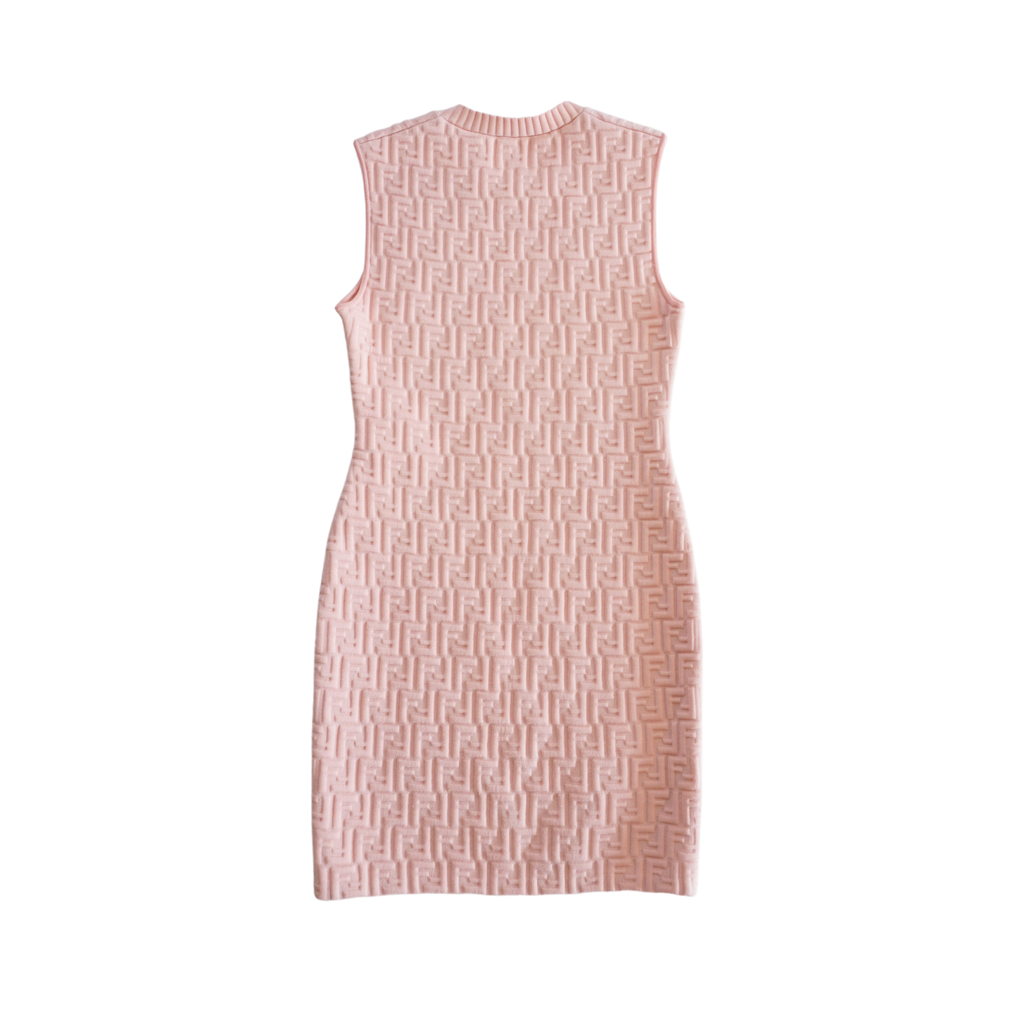 Fendi 'Zucca' Fitted Dress - Women's 8