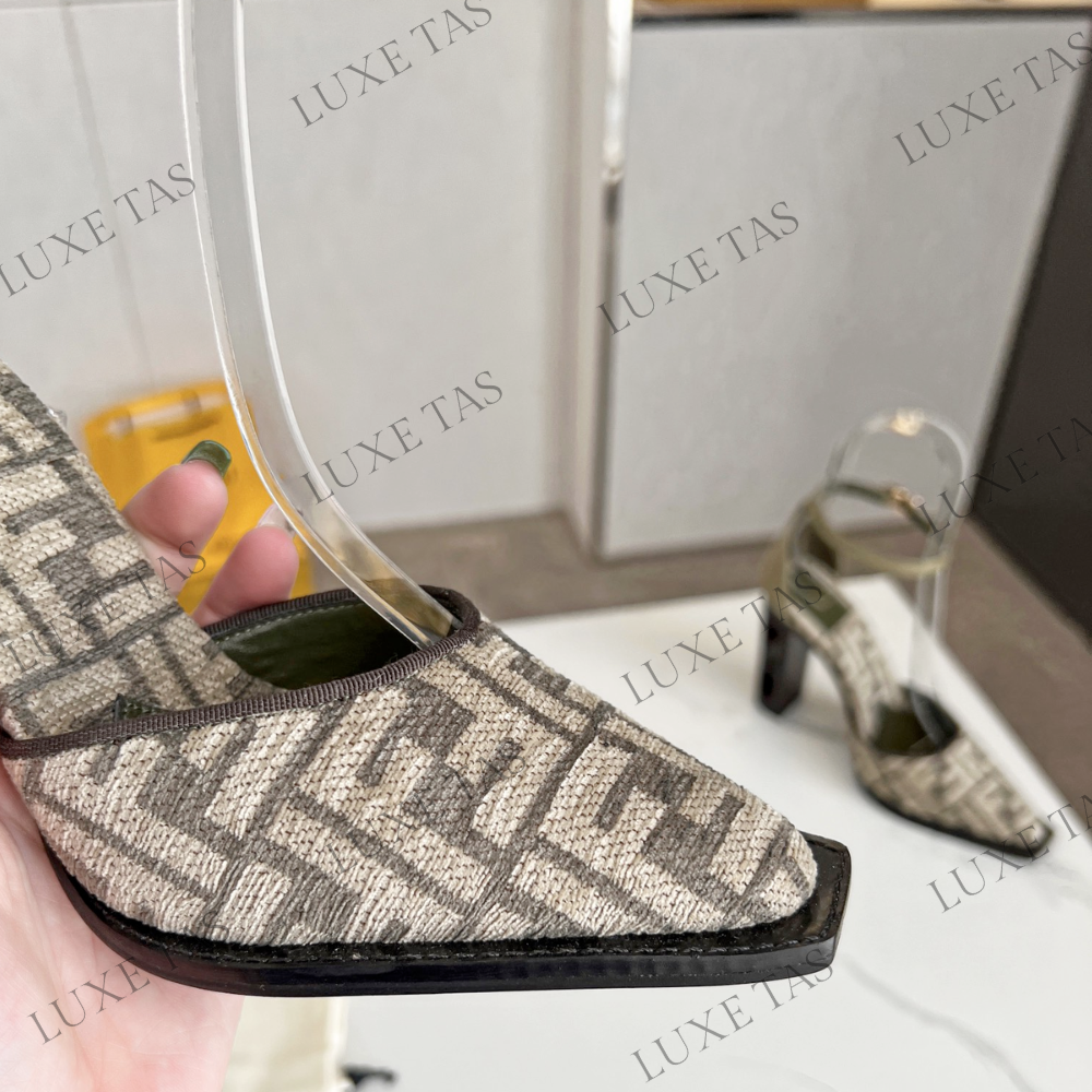 FF Cutout Chenille Pumps Designer Pumps & Platform shoes for Women