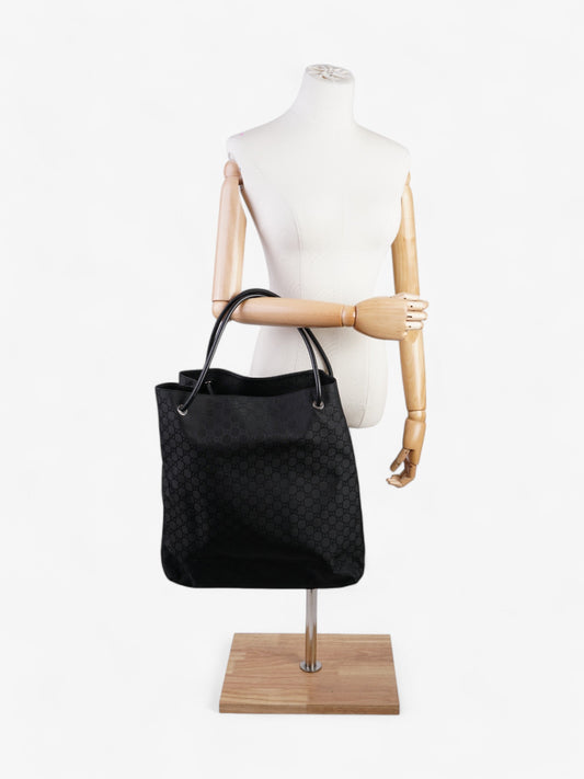 Gucci Gifford Tote Black Canvas