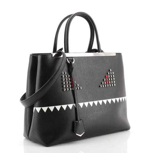 Fendi 2Jours Monster Bag Leather Medium