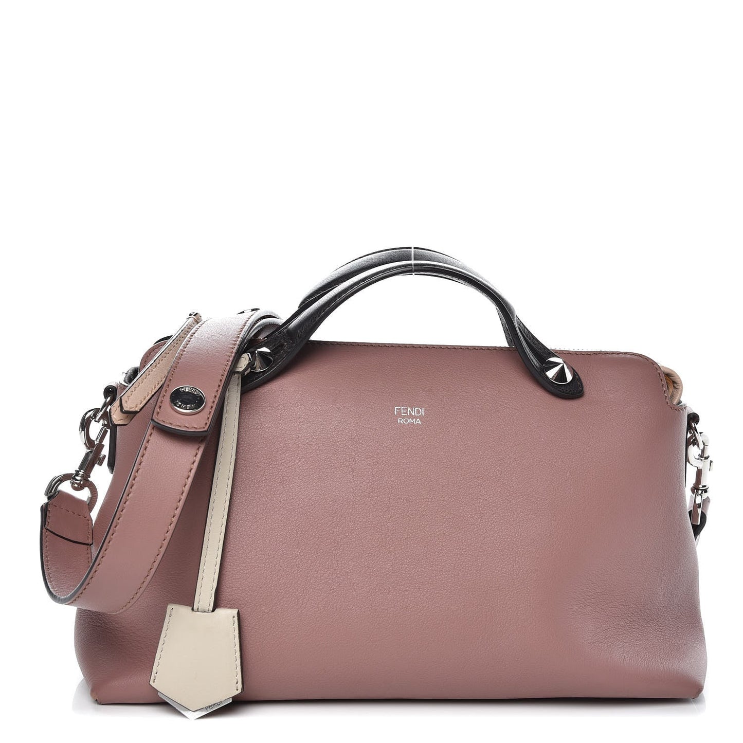 FENDI CALFSKIN LEATHER BY THE WAY MEDIUM BAG