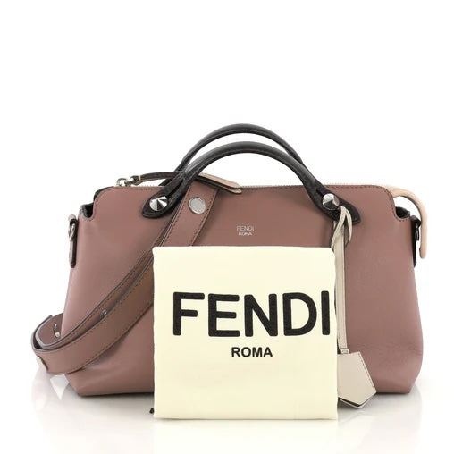 FENDI CALFSKIN LEATHER BY THE WAY MEDIUM BAG
