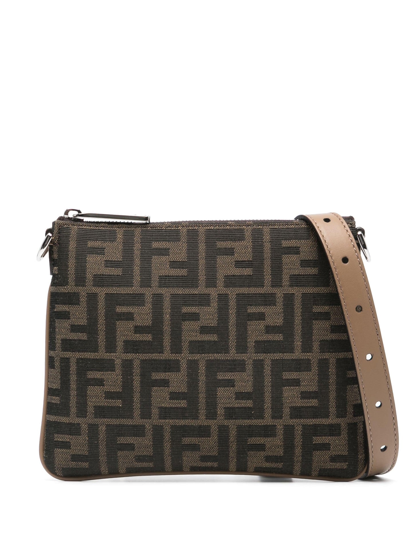 FENDI FF MONOGRAM MINI CROSSBODY BAG