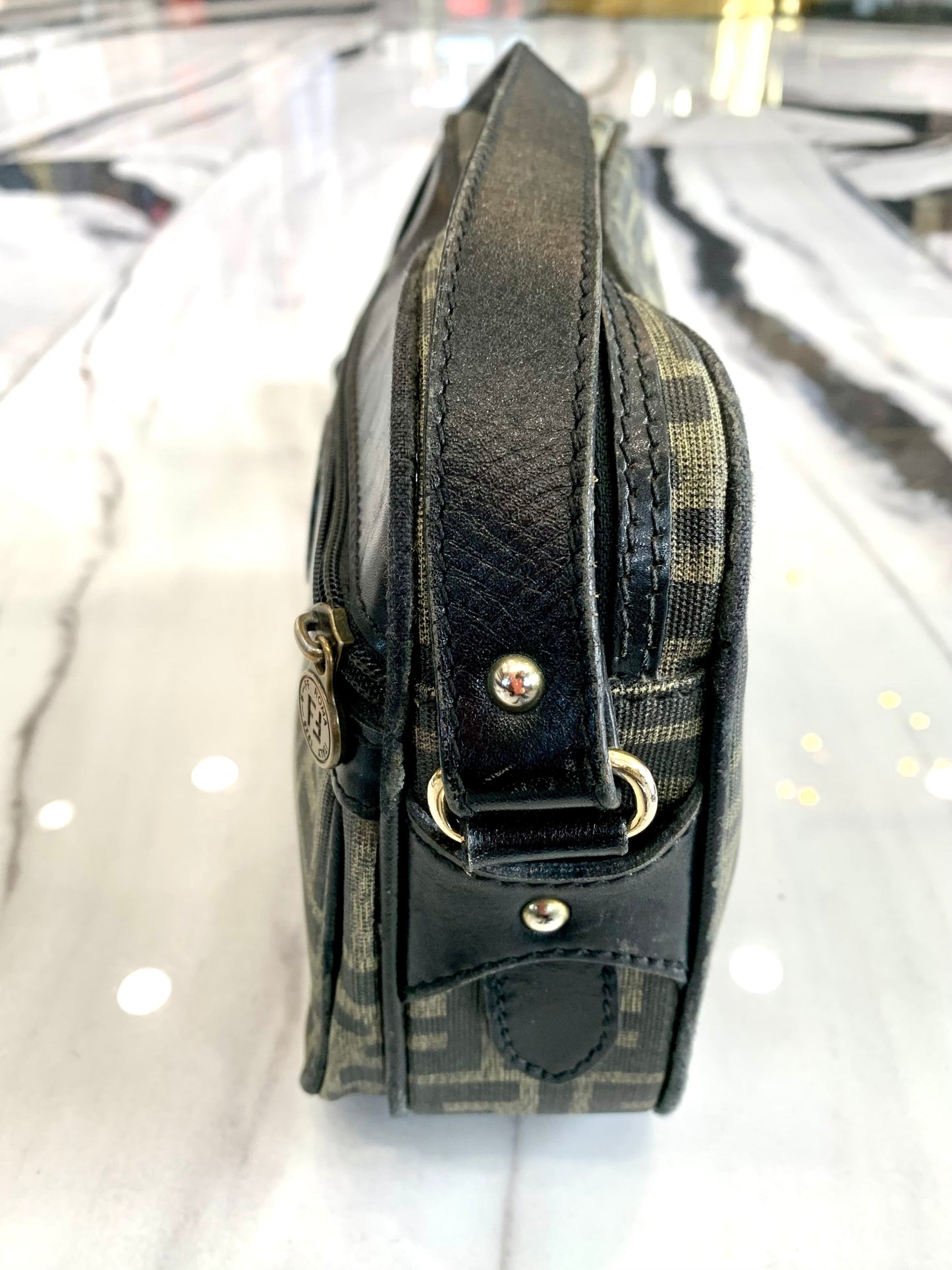 FENDI VINTAGE FF CAMERA BAG