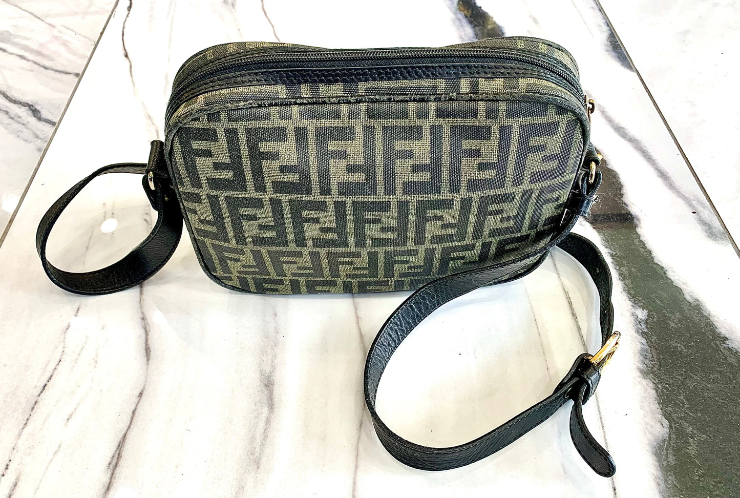 FENDI VINTAGE FF CAMERA BAG