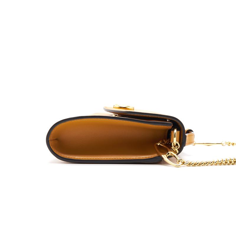 Gucci Zumi Small Shoulder Bag Yellow