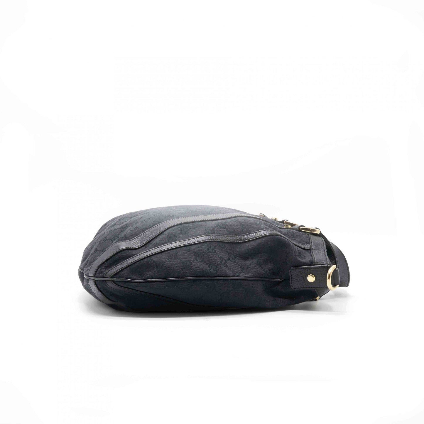 Gucci Black Monogram Canvas Tote