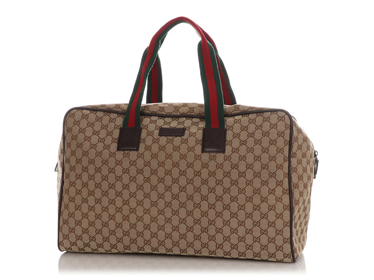 Gucci GG Canvas Weekender Duffle