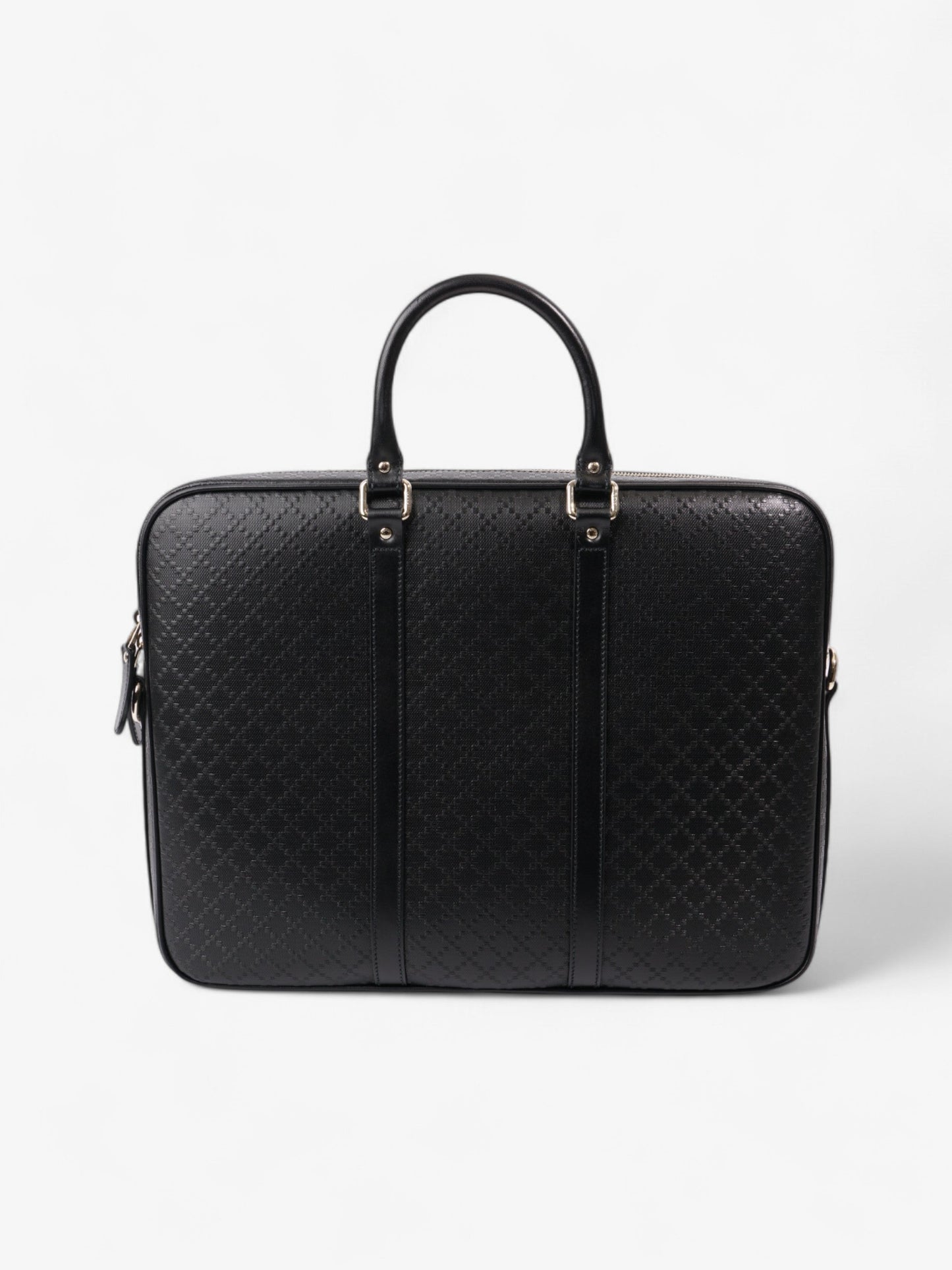 Gucci GG Briefcase Black Canvas