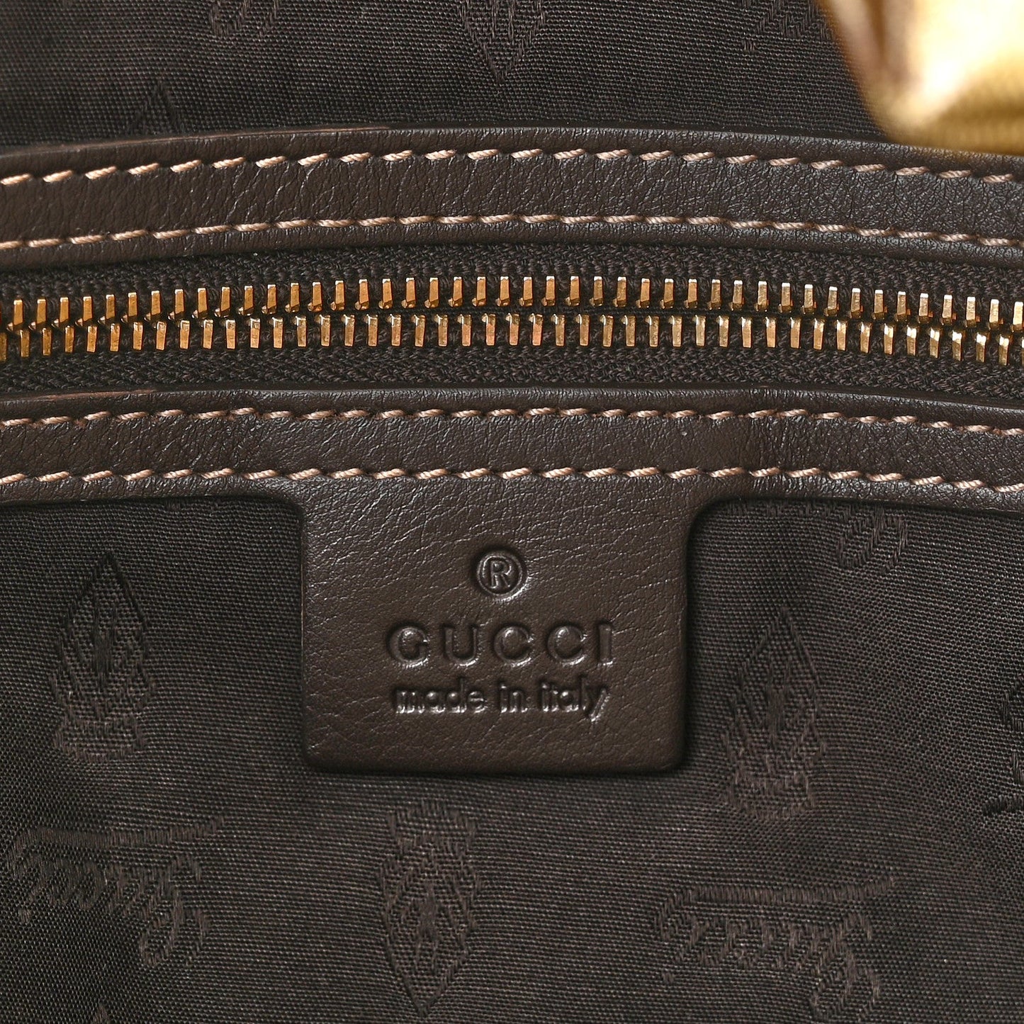 GUCCI CRYSTAL MONOGRAM HYSTERIA HOBO BAG