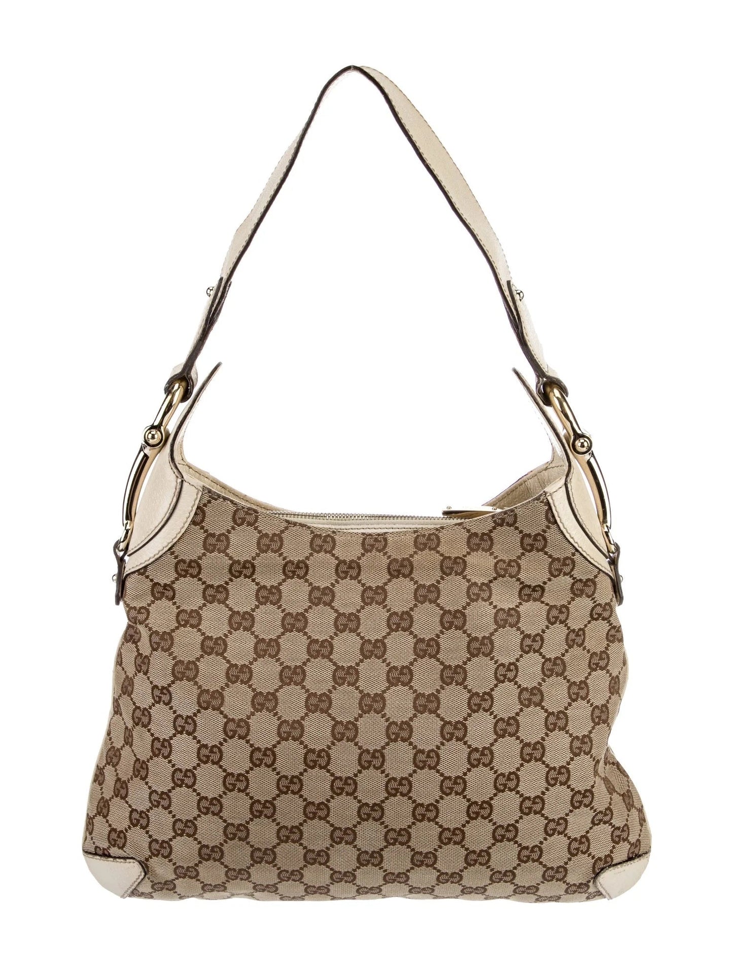 GUCCI GG HORSEBIT CREOLE HOBO BAG