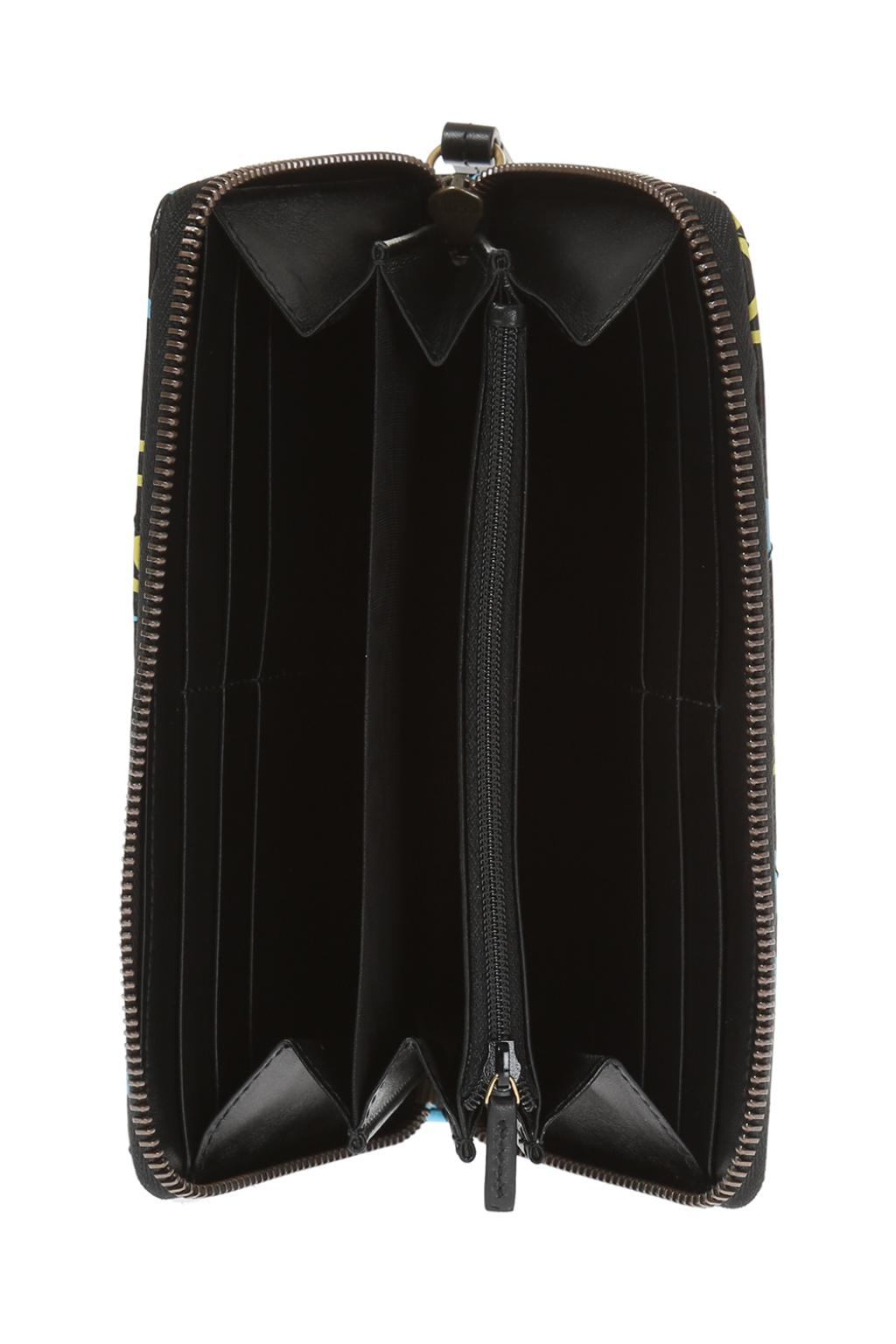 GUCCI GG MARMONT GHOST ZIP AROUND WALLET