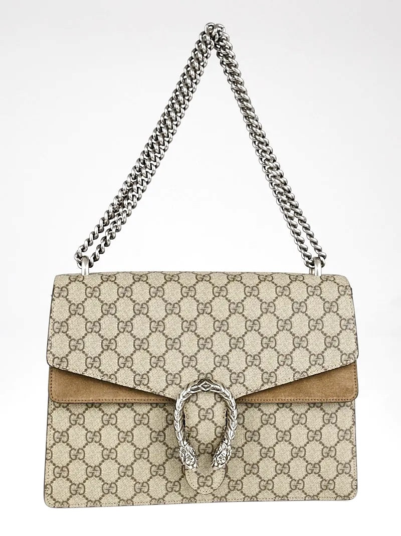 GUCCI GG SUPREME MONOGRAM DIONYSUS SHOULDER BAG