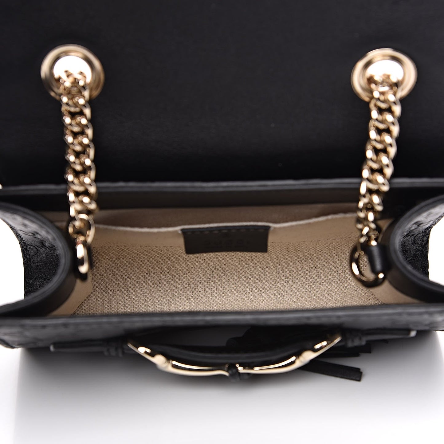 GUCCI GUCCISSIMA MINI EMILY CROSSBODY BAG