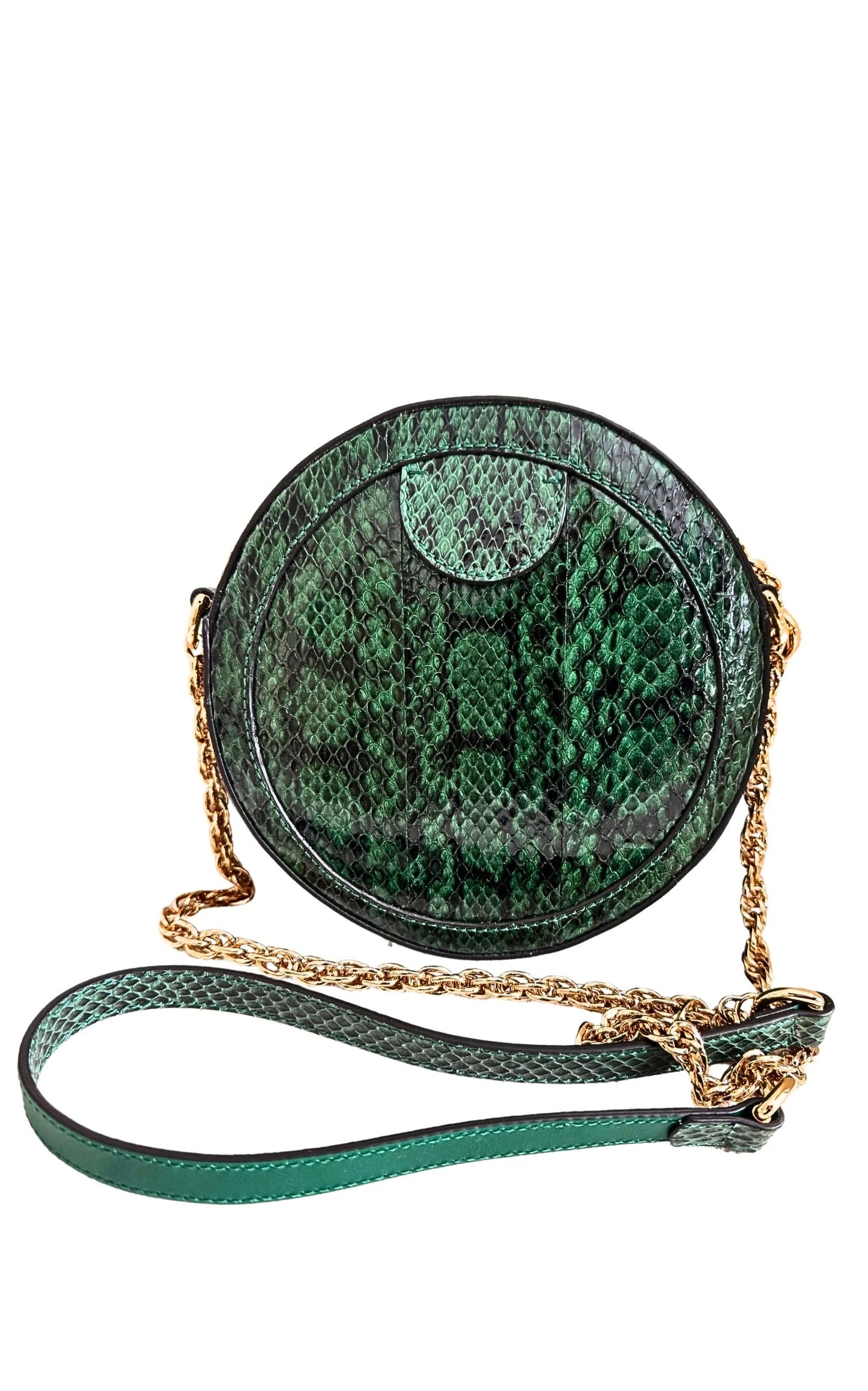 GUCCI MINI PYTHON OPHIDIA CROSSBODY BAG