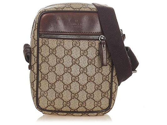 GUCCI GG SUPREME SMALL MESSENGER BAG