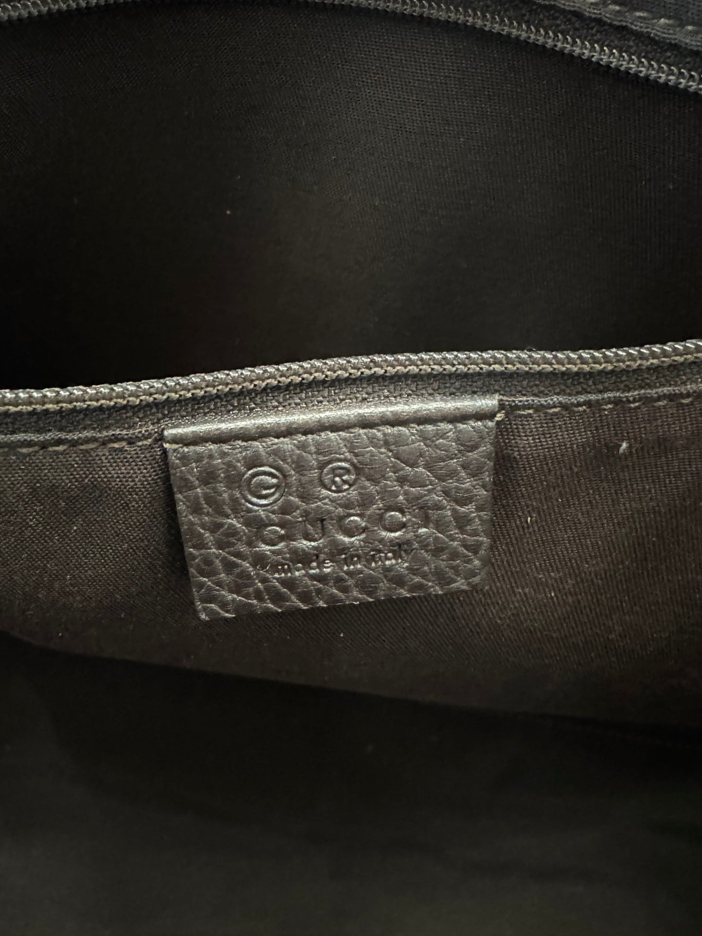 GUCCI GG WEB SHERRY LINE PRINCY RIBBON TOTE BAG