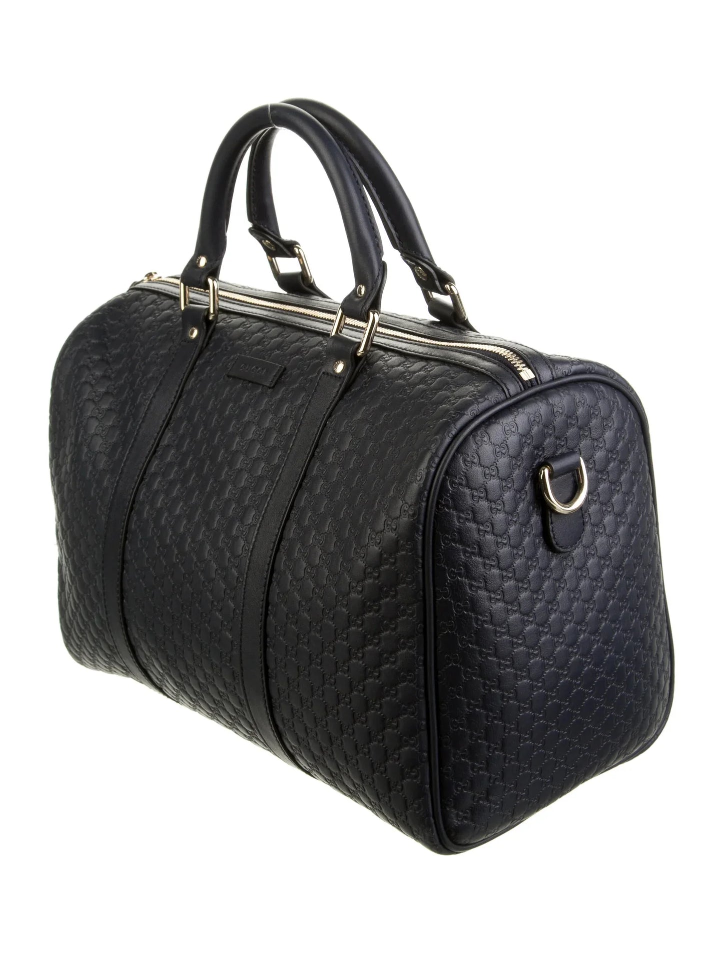 GUCCI NICE MICROGUCCISSIMA LEATHER BOSTON BAG